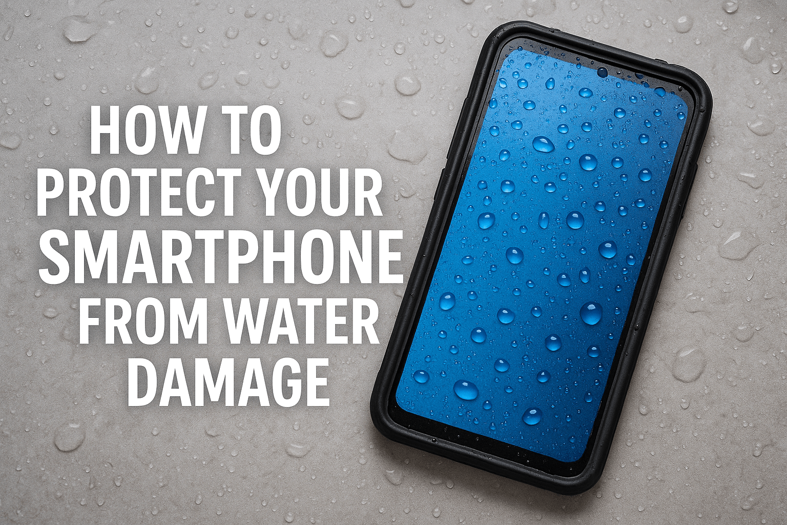 Read more about the article How to Protect Your Smartphone from Water Damage?